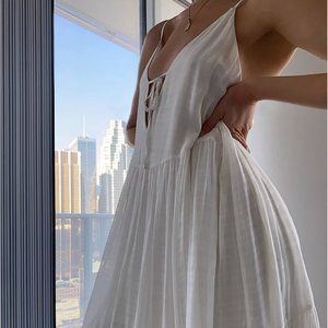 Aritzia Wilfred Dewdrop Dress Size XXS in Black, NWT!